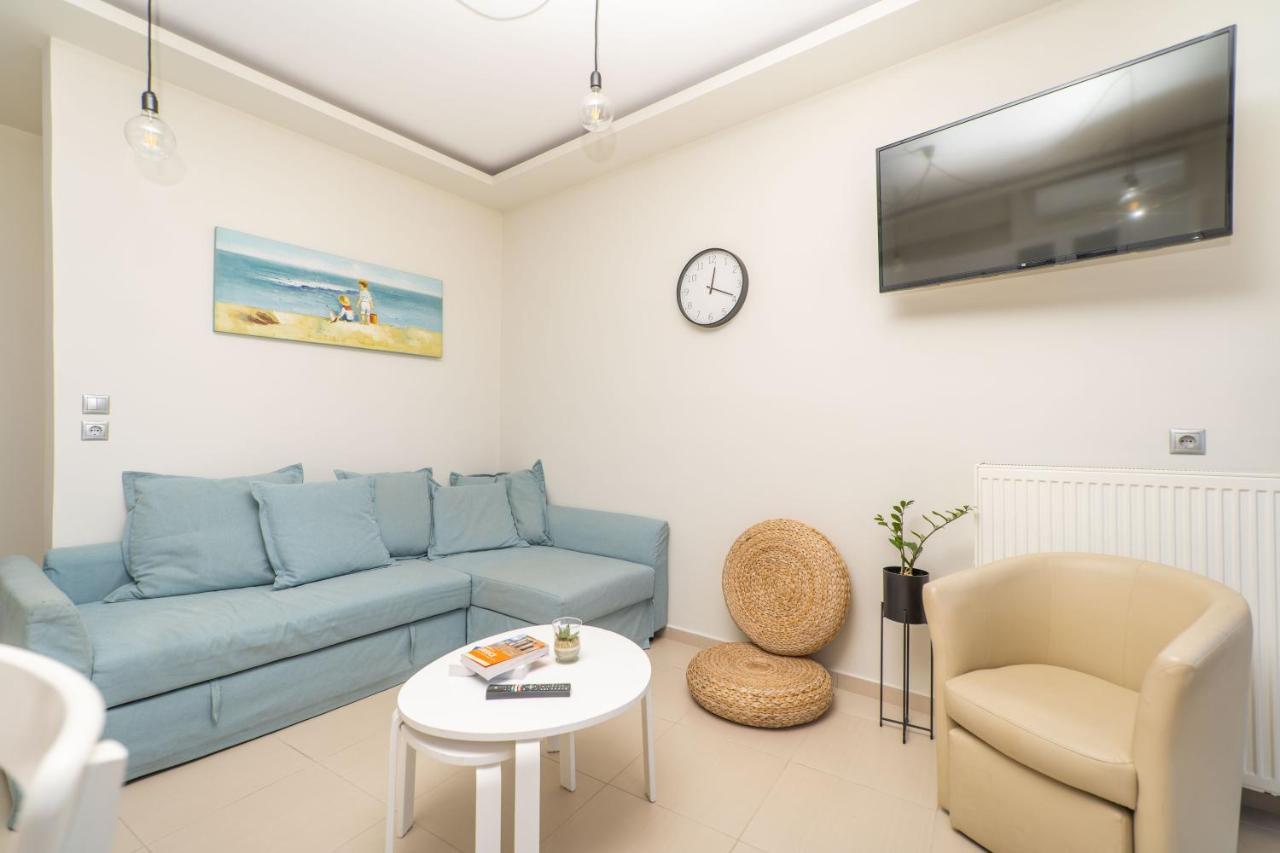 Blue Sea Relax Apartment Rethymno Esterno foto