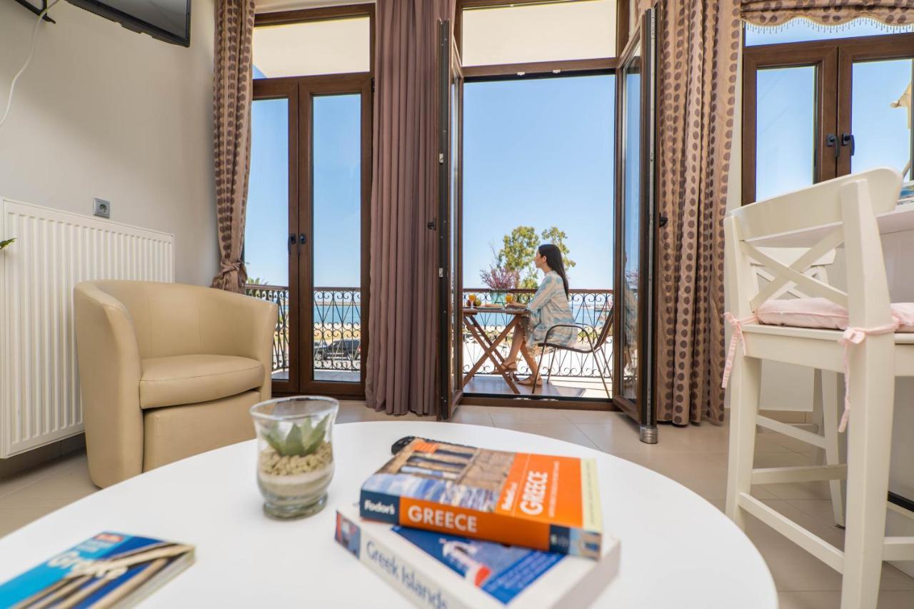 Blue Sea Relax Apartment Rethymno Esterno foto